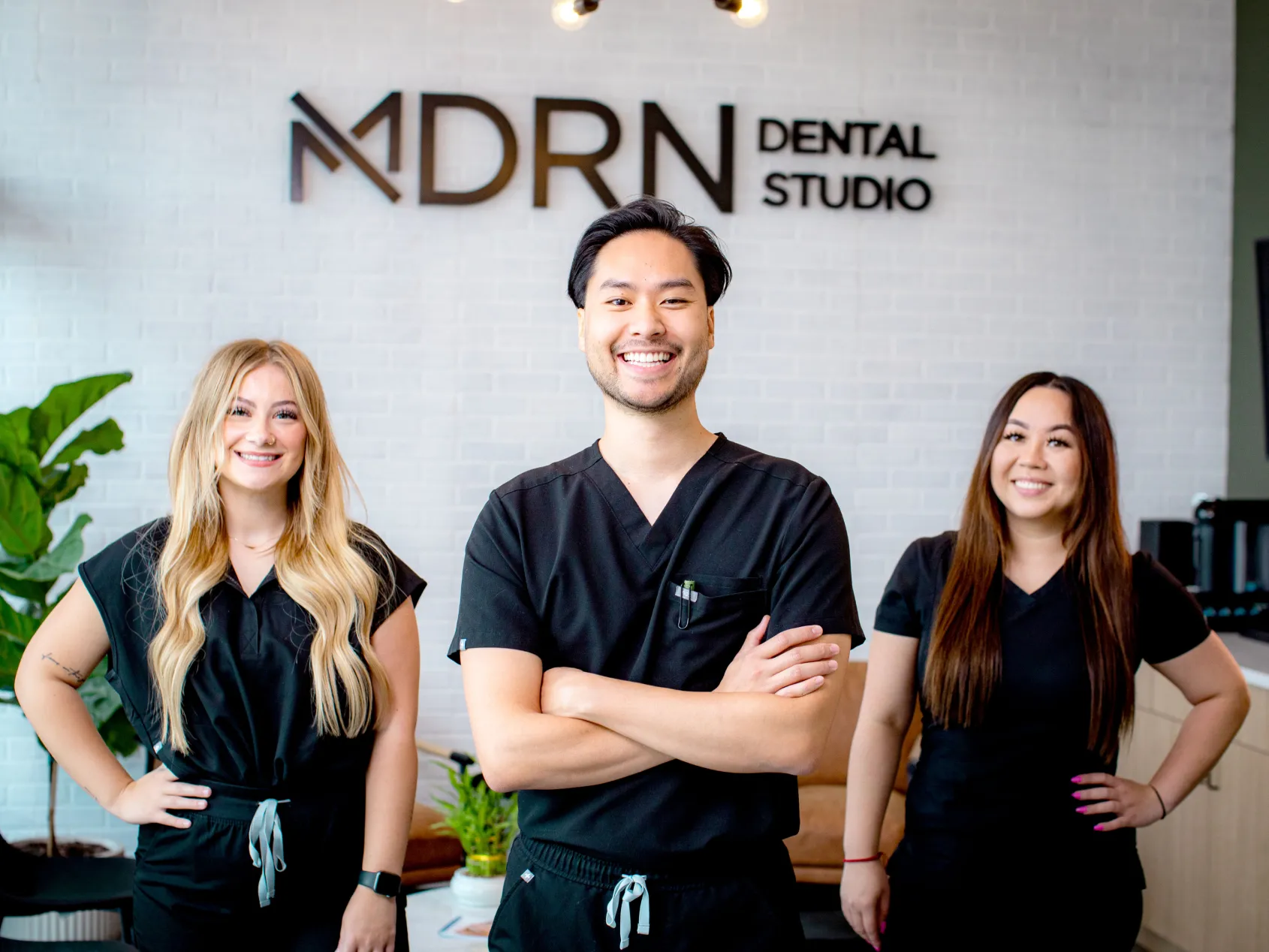 Benefits of porcelain veneers at MDRN Dental Studio in McKinney, TX